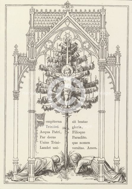 Weihnachtstraum. Ein Festspiel, 1867. Creator: Felix A. Joerdens.
