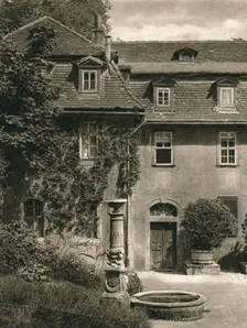 Weimar - Frau von Stein's house 1931. Artist: Kurt Hielscher