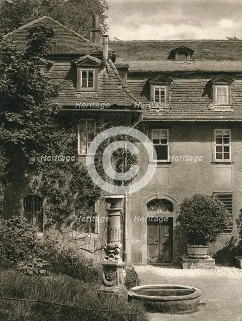 'Weimar - Frau von Stein's house', 1931. Artist: Kurt Hielscher.