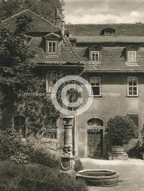 'Weimar - Frau von Stein's house', 1931. Artist: Kurt Hielscher.