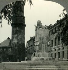 Weimar,Germany, the Home of Goethe and Where Schiller Ended His Days - The War Memorial c1930s. Creator: Unknown