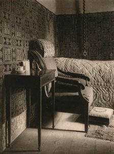 Weimar. Goethe's death chamber 1931. Artist: Kurt Hielscher