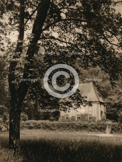 'Weimar. Goethe's Garden-house', 1931. Artist: Kurt Hielscher.