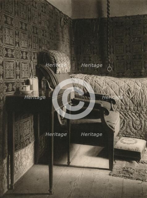 'Weimar. Goethe's death chamber', 1931. Artist: Kurt Hielscher.