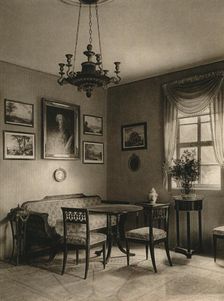 Weimar. Interior of Tiefurt Castle 1931. Artist: Kurt Hielscher