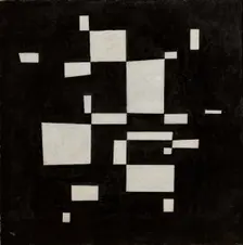 Weiss auf Schwarz (White on Black) , 1930