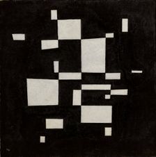 Weiss auf Schwarz (White on Black) , 1930