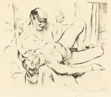 Weissagung (Prophecy), 1914. Creator: Lovis Corinth