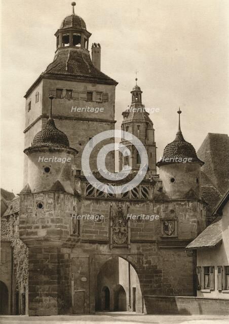 'Weissenburg - Ellinger Gate', 1931. Artist: Kurt Hielscher.