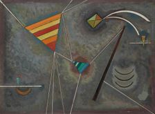 Weissgebunden (White-bound), 1929. Creator: Kandinsky, Wassily Vasilyevich (1866-1944)