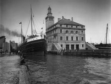 Weitzle (i.e. Weitzel) Lock, Sault Ste. Marie, between 1890 and 1905. Creator: Unknown