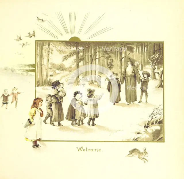 Welcome, 1894. Creator: Eliza F. Manning.