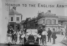 Welcome to British, Boulogne, between c1914 and c1915. Creator: Bain News Service