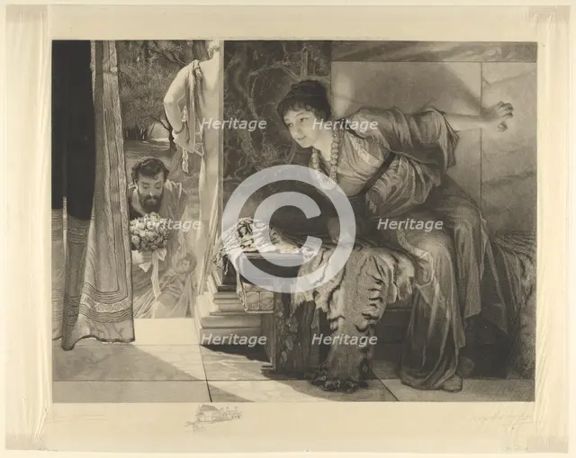 Welcome Footsteps (Well-known Footsteps), May 7, 1883. Creator: Leopold  Lowenstam.