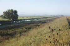 Welches Dam, Byall Fen, Cambridgeshire, c2010-c2018. Creator: Patricia Payne