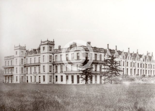 Welbeck Abbey, Nottinghamshire, c1885. Creator: Unknown.