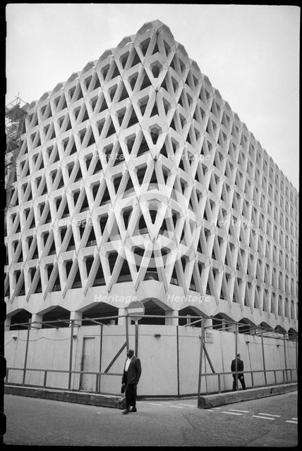 Welbeck Street Car Park, Marylebone, Westminster, London, c1970-c1980. Creator: Ursula Clark.