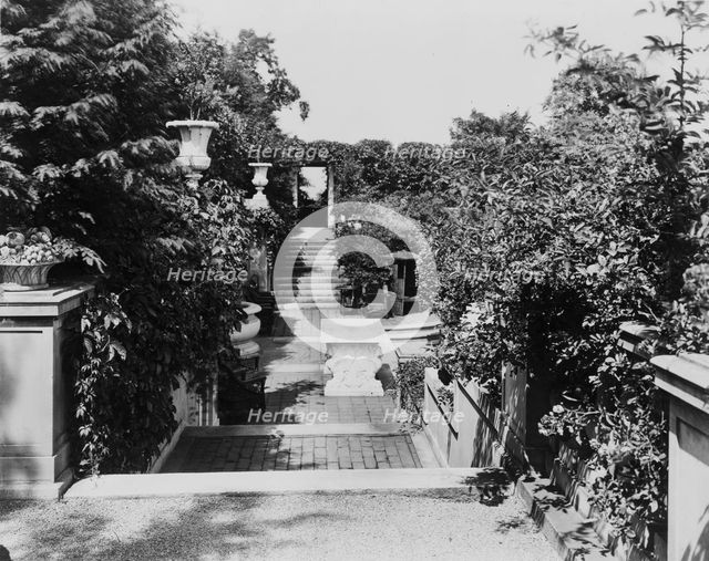 "Weld," Larz Anderson house, 151 Newton Street, Brookline, Massachusetts, c1914. Creator: Frances Benjamin Johnston.