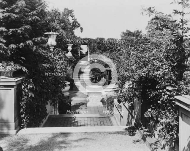 "Weld," Larz Anderson house, 151 Newton Street, Brookline, Massachusetts, c1914. Creator: Frances Benjamin Johnston.