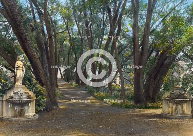 "Weld," Larz Anderson house, 151 Newton Street, Brookline, Massachusetts, c1914. Creator: Frances Benjamin Johnston.