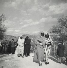 Well-to-do Muslim women, Bosnia-Hercegovina, Yugoslavia, 1939