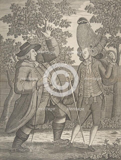 Well-a-day, Is this my Son Tom, ca. 1773. Creator: Probably after Samuel Hieronymus Grimm.