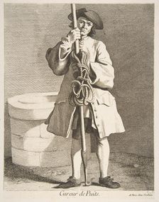 Well Cleaner, 1746. Creator: Caylus, Anne-Claude-Philippe de