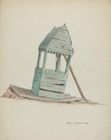 Well Head, c. 1937. Creator: Majel G. Claflin