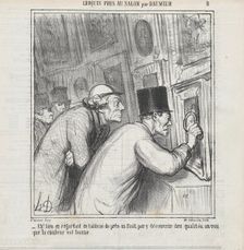 Well, if you look very closely, you might end up finding some quality! From "Sketches from... 1865. Creator: Honore Daumier