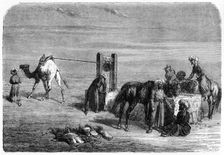 Well in the Hyrcanian Desert c1891. Creator: James Grant