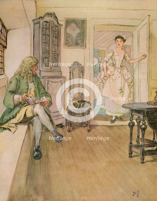 'Well, My Kate, I See You Have Changed Your Dress As I Bade You., 1912, (1923).  Artist: Hugh Thomson.