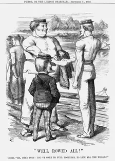 Well Rowed All! 1869. Creator: Joseph Swain