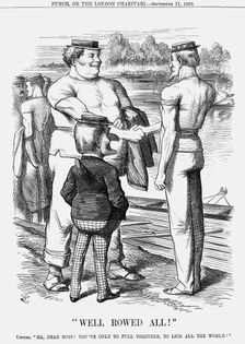 Well Rowed All! 1869. Creator: Joseph Swain