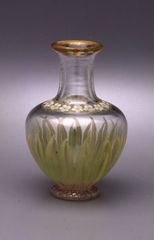 Well Spring Carafe, Lambeth, 1847. Creators: Richard Redgrave, Stangate Glass Works, John Fell Christy