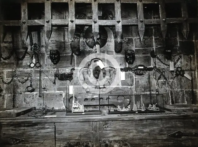 Wellcome Historical Medical Museum, Wigmore Street, London: a display of instruments.., c1920s.  Creator: Unknown.