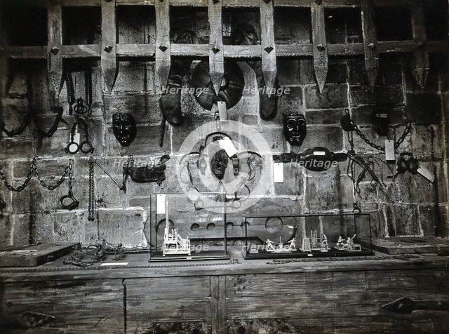 Wellcome Historical Medical Museum, Wigmore Street, London: a display of instruments.., c1920s.  Creator: Unknown.