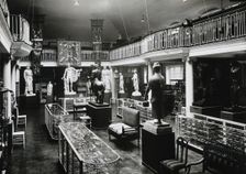Wellcome Historical Medical Museum, Wigmore Street, London: the galleried Hall of Statuary, (1926?). Creator: Unknown