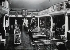 Wellcome Historical Medical Museum, Wigmore Street, London: the galleried Hall of Statuary. Creator: Unknown