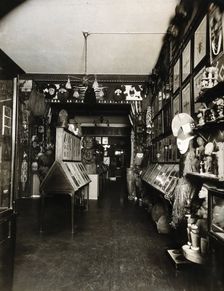 Wellcome Historical Medical Museum, Wigmore Street, London: the Hall of Primitive Medicine, c1910s.. Creator: Unknown