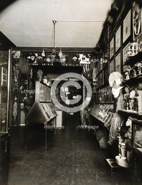 Wellcome Historical Medical Museum, Wigmore Street, London: the Hall of Primitive Medicine, c1910s.. Creator: Unknown.