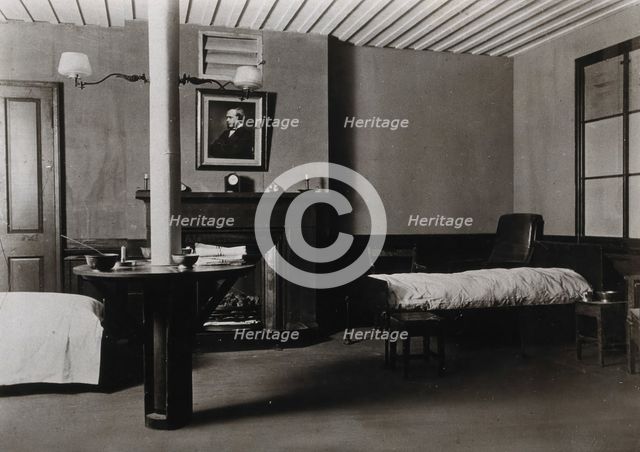 Wellcome Historical Medical Museum,... reconstruction of the Lister ward..., c1910s. Creator: Unknown.