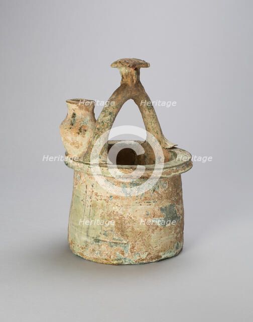 Wellhead with Water Bucket, Eastern Han dynasty (A.D. 25-220). Creator: Unknown.
