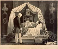 Wellington Visiting the Relics of Napoleon, 19th century