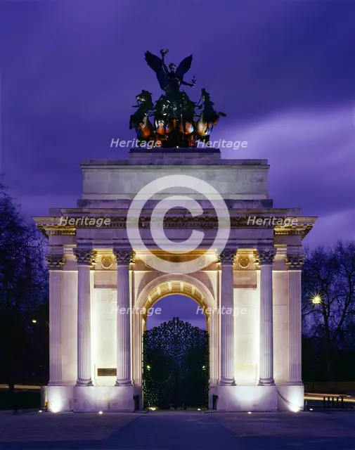 Wellington Arch, c1990-2010. Artist: Marcus Robinson.