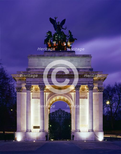 Wellington Arch, c1990-2010. Artist: Marcus Robinson.