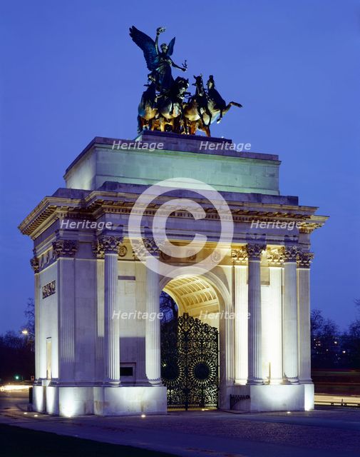 Wellington Arch, c1990-2010. Artist: Marcus Robinson.