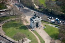 Wellington Arch, Constitution Hill, Westminster, London, c2015. Artist: Damian Grady