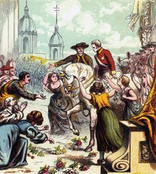 Wellington at Madrid 1812 (c1850s)