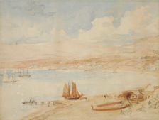 Wellington Harbour, N.Z., 1841. Creator: Charles Heaphy
