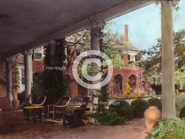 "Wellington," Malcolm Matheson house, Fox Hunt Road, Alexandria, Virginia, 1931. Creator: Frances Benjamin Johnston.